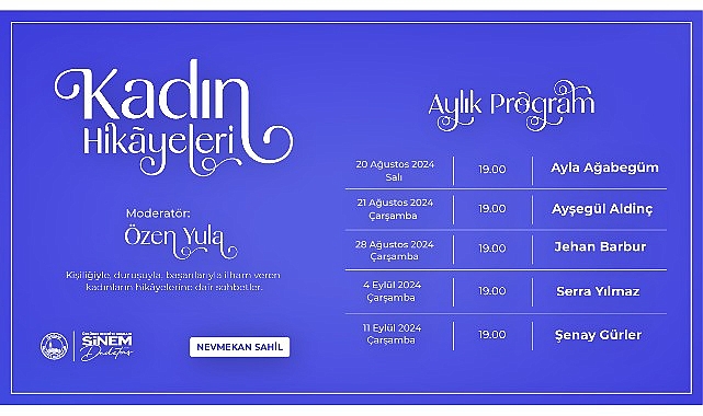 Üsküdar’da “Kadın Hikâyeleri” söyleşileri başlıyor – KÜLTÜR SANAT