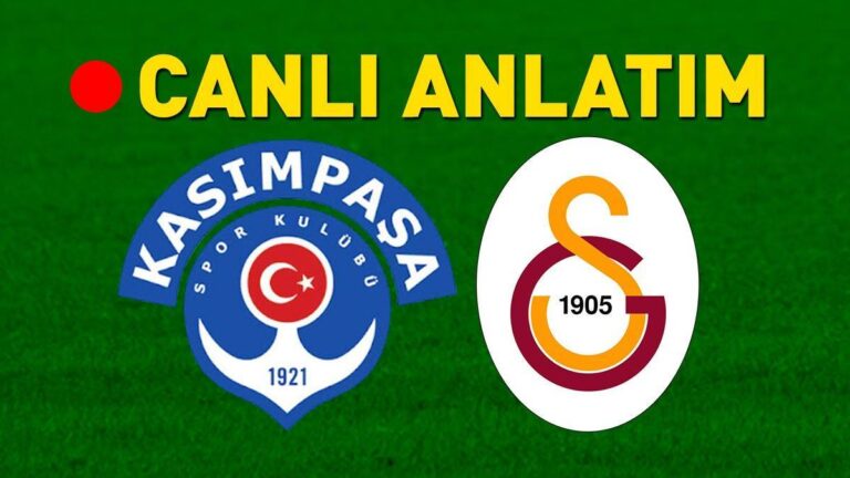 Galatasaray kritiktir Kasmpaşa! Mümkün olan 11 kişi açıklandı …