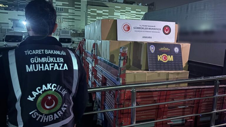 Gümrük koruma ekipleri Yılın ilk 3 ayında 12 milyar TL kaçakçılığın önlenmesi