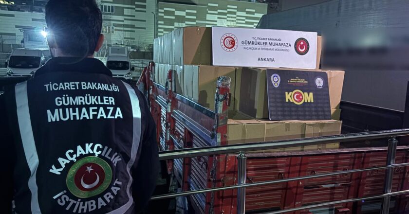 Gümrük koruma ekipleri Yılın ilk 3 ayında 12 milyar TL kaçakçılığın önlenmesi