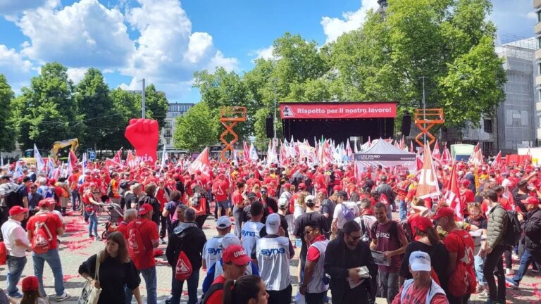 İsviçre’de duran inşaat operatörleri: “Zaman hayat, işe saygı istiyoruz” – son dakika dünyasının haberleri