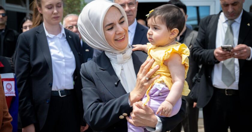 “Her zaman çocuklarımızla birlikte olmaya devam edeceğiz Gazze”