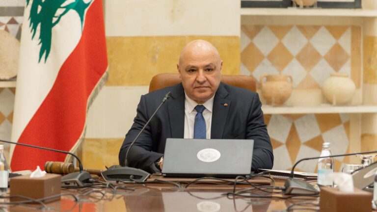 Lübnan Başkanı Avn: İsrail’in Beyrut saldırıları açık bir uluslararası anlaşmanın ihlalidir