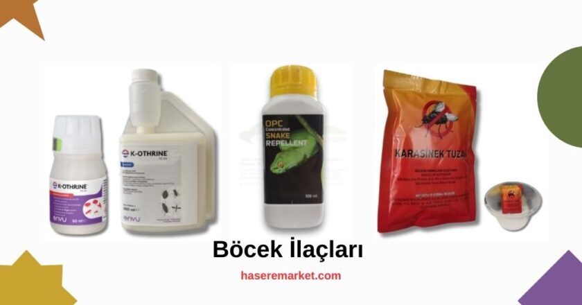 Böcek ilaçları ile etkili haşere kontrolü ve çevre dostu çözümler
