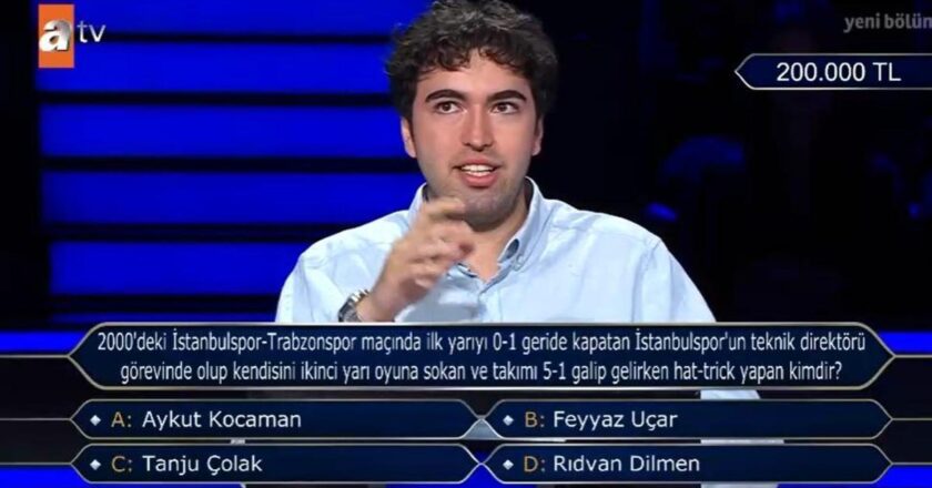 2000: İstanbulsor Trabzonspor maçı! Şapka kimdir?